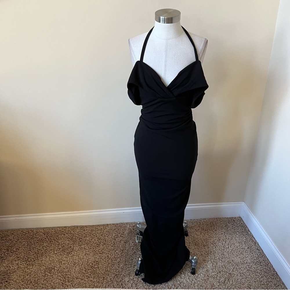 New! Nookie Athena Off Shoulder Midi Dress 13713 - Picture 3 of 12